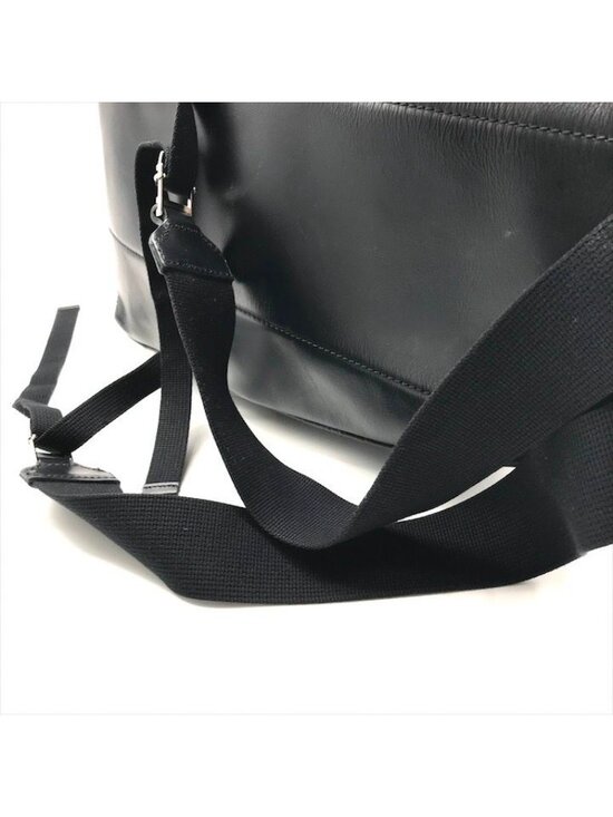 Guccissima Sherry Line Leather Backpack Black Travel Bag main image 5